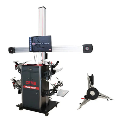 Cemb DWA3500WG 3D-HD Wheel Alignment System w/ Wheel Grabber