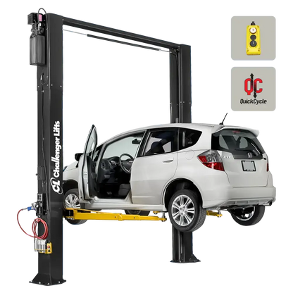 Challenger CL10AV3-DPC-QC Versymmetric 2-Post Lift w/ Dual Pendant & Quick Cycle (10,000 lbs)