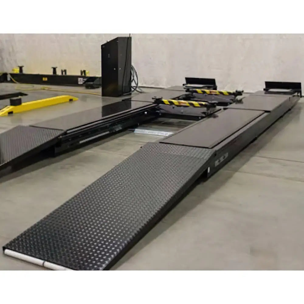 Challenger SX14 14K Surface Mount Scissor Alignment Lift w/ 2 Rolling Jack