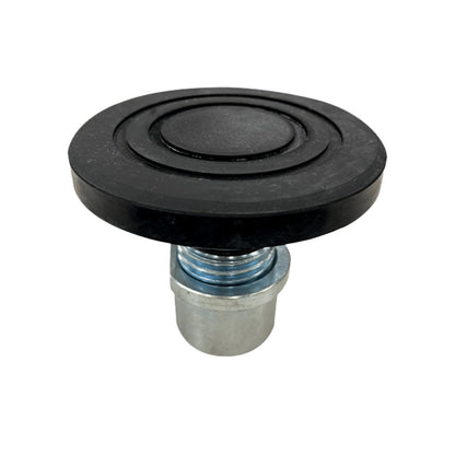 Challenger Round Rubber-style Double Screw Pad -  Replacement #B2260-4 (Set of 4)