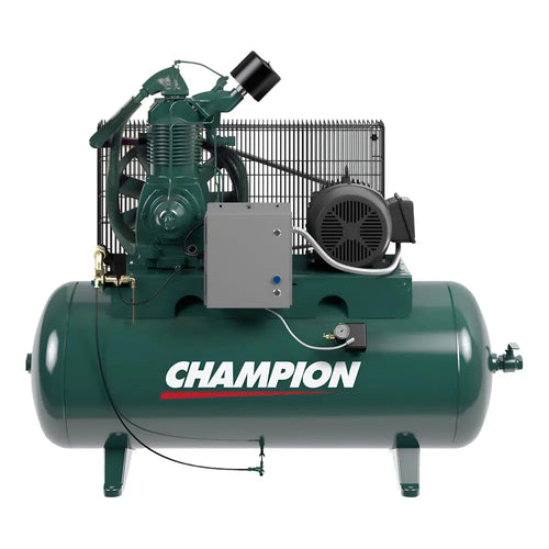 Champion HR15-12 R-Series 15 HP Air Compressor, R40 Pump (120 Gal)