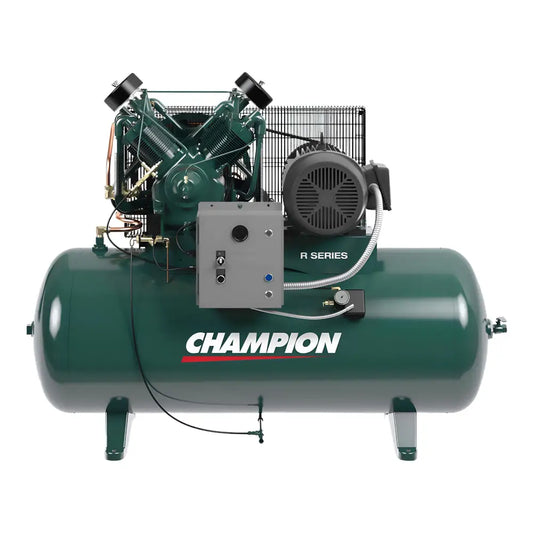 Champion R-Series HR10-24 10HP Horz. Air Compressor (240 Gal)