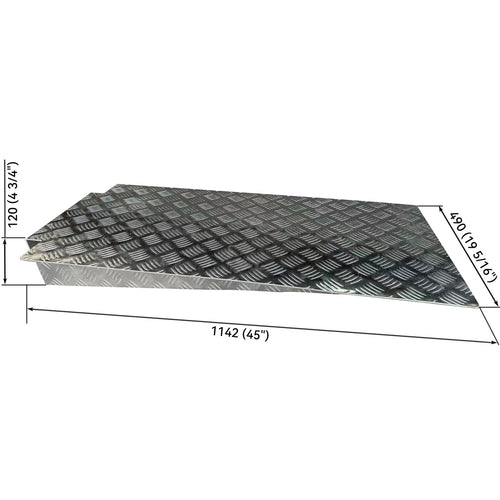 APlusLift 4-Post Lift 45" Long Aluminum Ramps