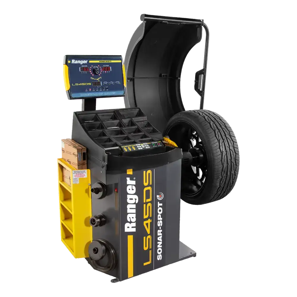 Ranger LS45DS Laser-Spot 3D Wheel Balancer w/ Free Wheel Weight