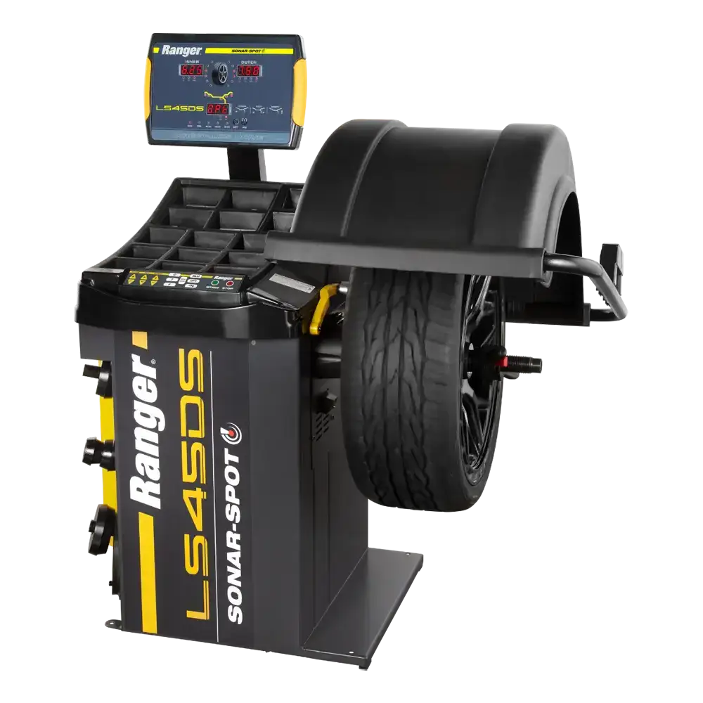 Ranger LS45DS Laser-Spot 3D Wheel Balancer w/ Free Wheel Weight