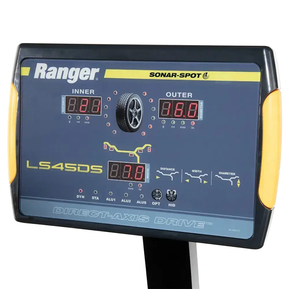 Ranger LS45DS Laser-Spot 3D Wheel Balancer w/ Free Wheel Weight