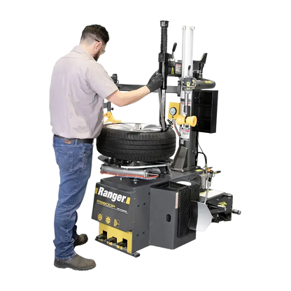 Ranger R980DP Tire Changer – 3HP Motor (220V), Dual Assist Arms, 30" Clamping