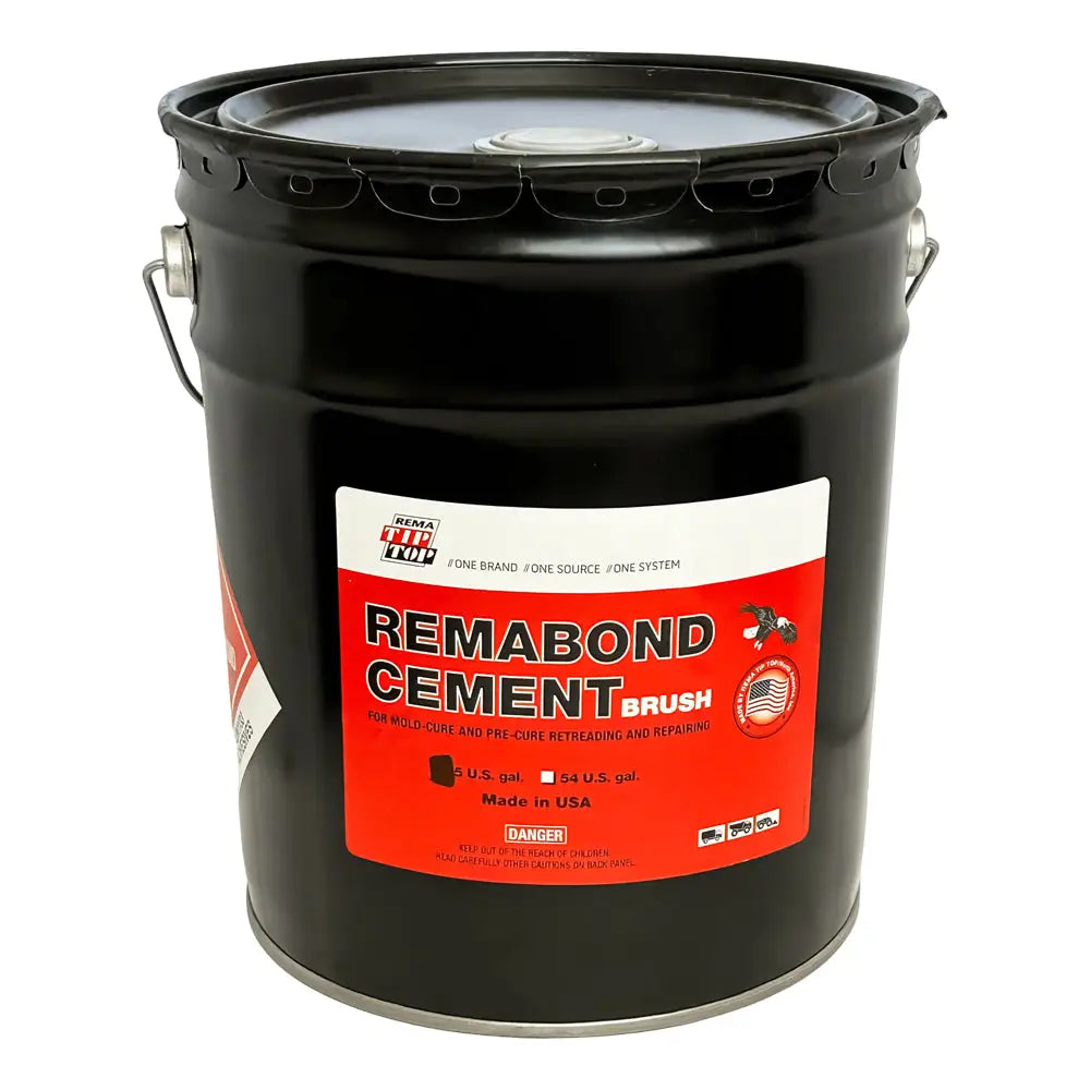 Rema 5 Gal REMABOND Repair Cement for Heat Curing Cushion Gum, Cords - 16RBB5G