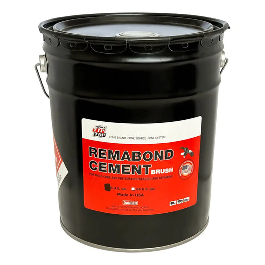 Rema 5 Gal REMABOND Repair Cement for Heat Curing Cushion Gum, Cords - 16RBB5G