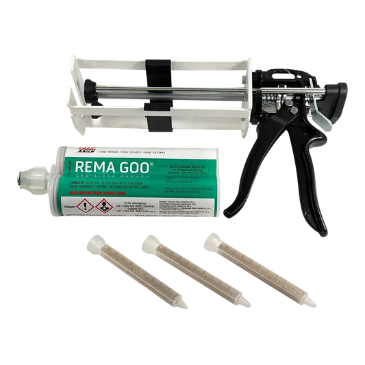 Rema GOO – Fast-Setting Conveyor Belt Repair Kit, 13.5 oz Compound + Tool