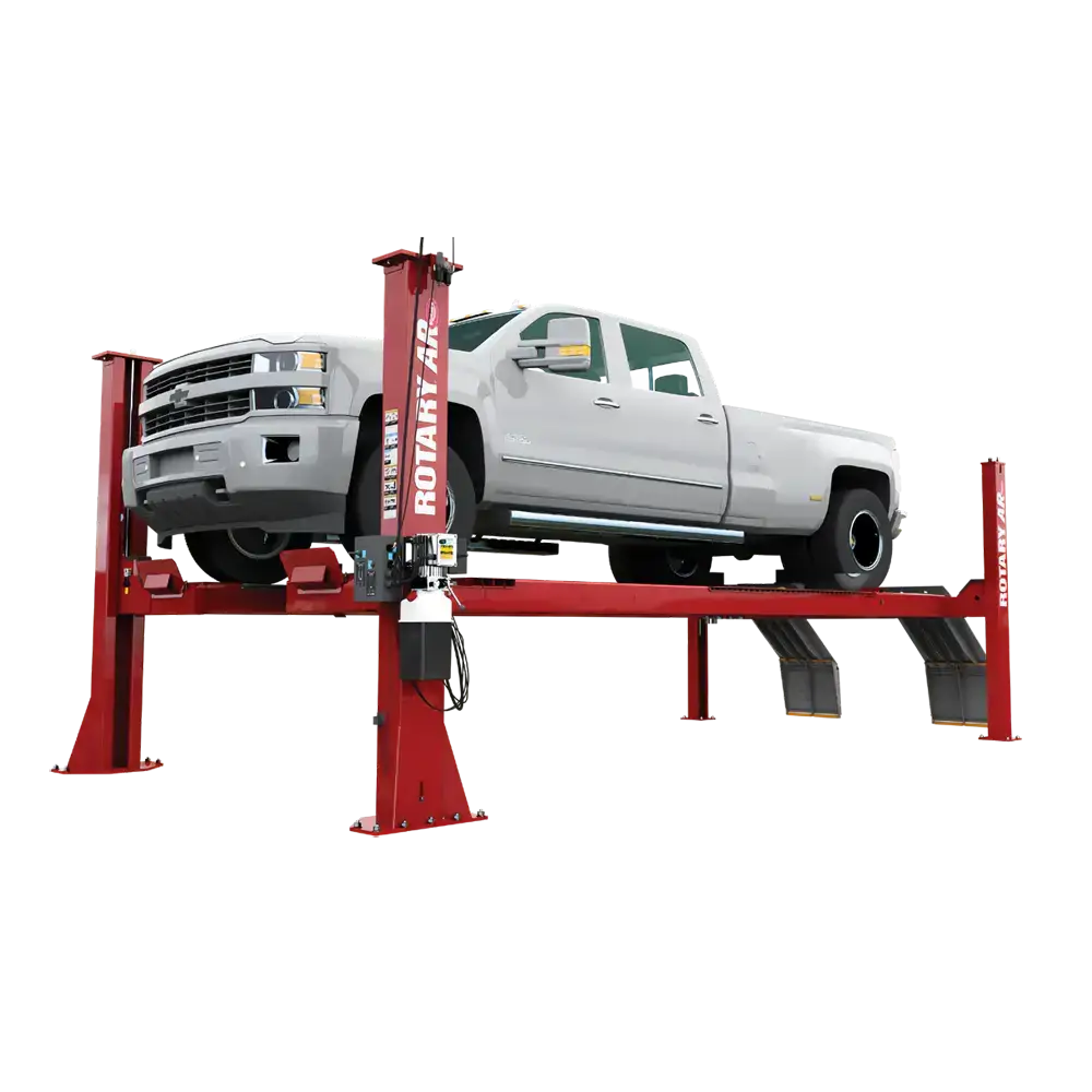 Rotary 16k 4-Post Alignment Lift Open Front 181" Max - ARO16L