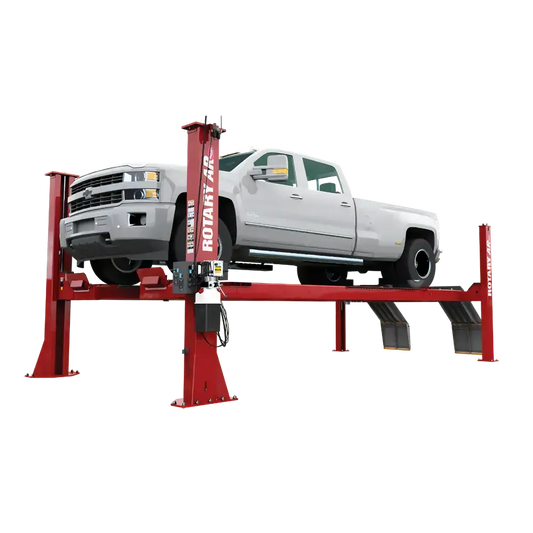 Rotary 16k 4-Post Alignment Lift Open Front 181" Max - ARO16L