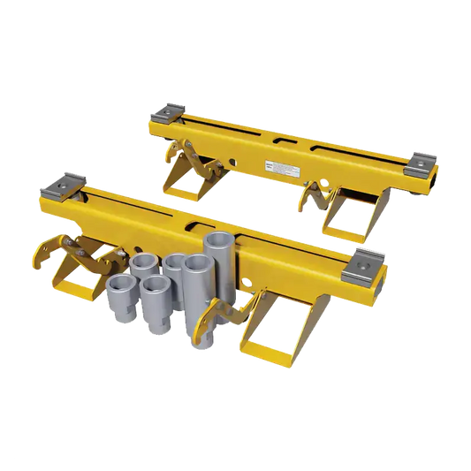 Rotary M140168YL Fore-and-Aft Frame Engaging Lift Kit for Rotary Mobile Column Lifts, 18K lbs