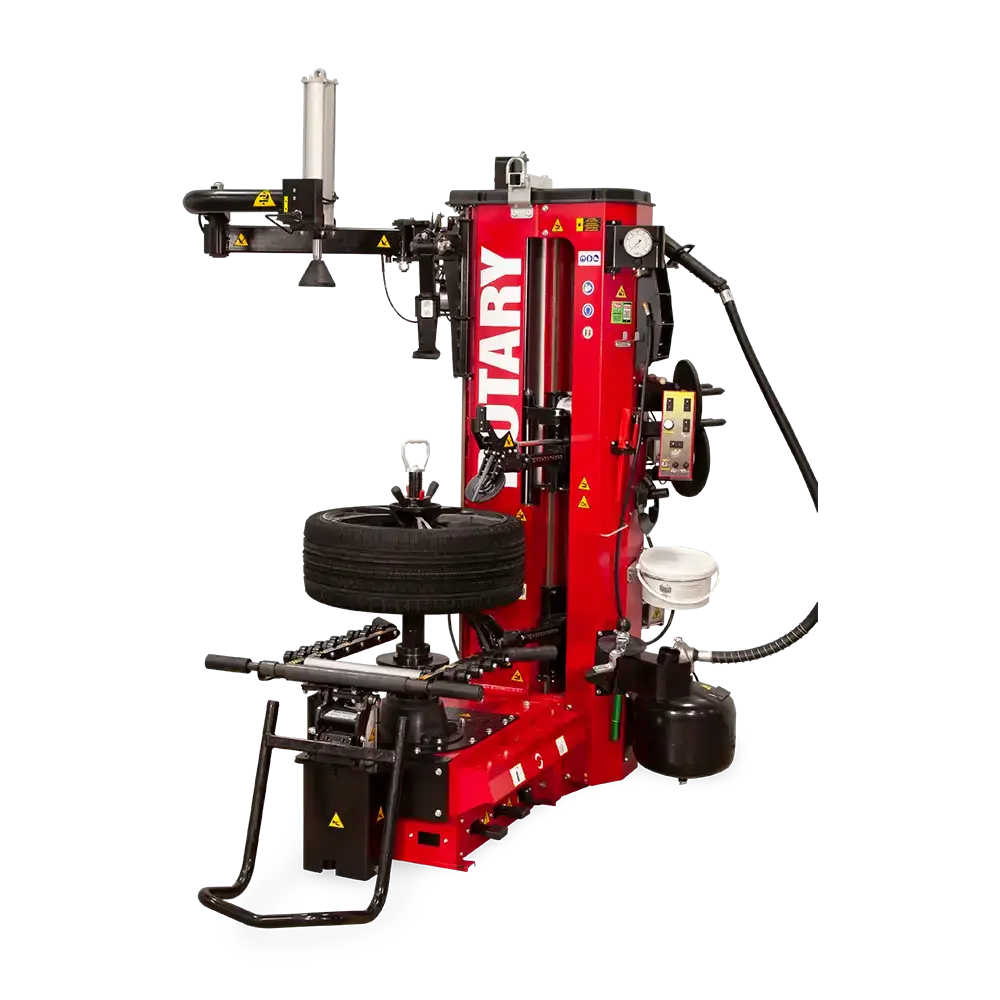 Rotary R1250 Leverless Tire Changer – Center Post, Wheel Lift, 10–30" Wheels
