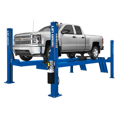 Rotary SMO14EL2 14,000 lbs. Four-Post Lift, Open Front 286” OAL / 215" Max WB