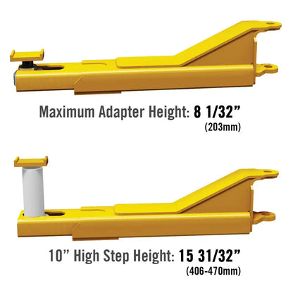 Rotary SPO16 CARGO Symmetric 16K 2-Post Lift w/ Ext. Arm for Longer Reach