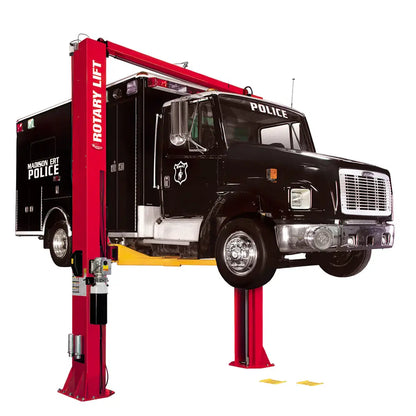 Rotary SPO20 Symmetric 20K 2-Post Lift with TRIO Arms, ALI Cert