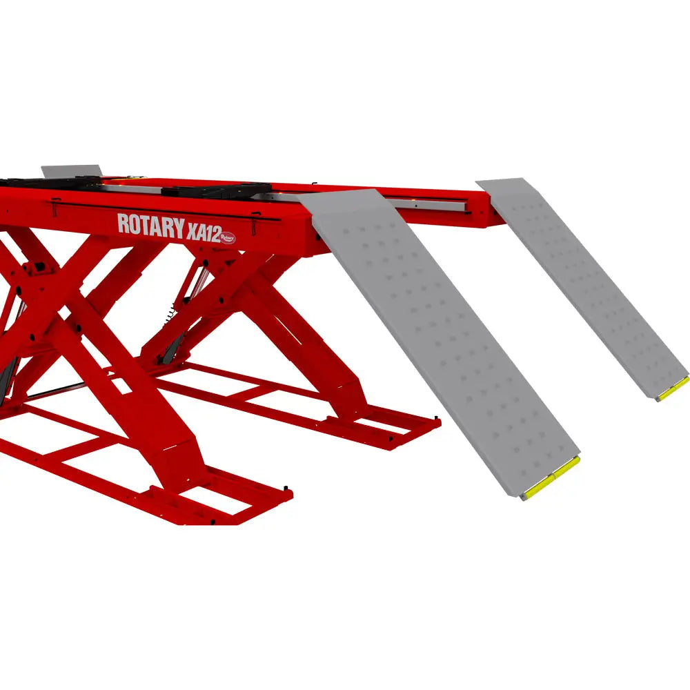 Rotary XA12 12K Alignment Scissor Lift w/ 2-Rolling Jack (6K)