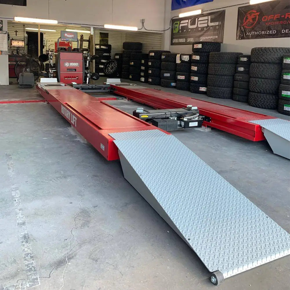 Rotary XA14 14K Alignment Scissor Lift w/ 2-Rolling Jack (7K)