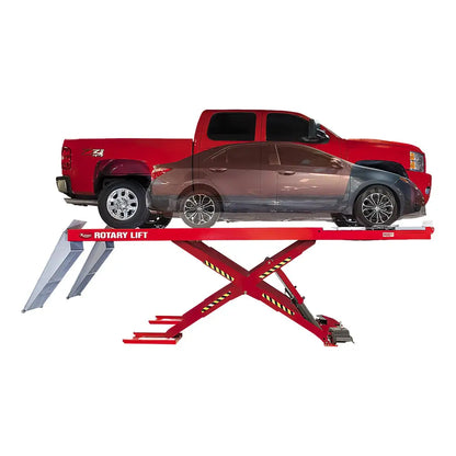Rotary XA14 14K Alignment Scissor Lift w/ 2-Rolling Jack (7K)