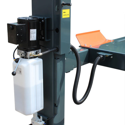 Stratus 4-Post 14k lbs Pneumatic Safety Lock Release Compact Car Lift SAE-414C