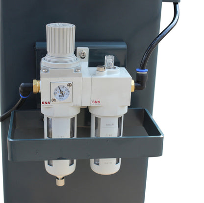 Stratus 4-Post 14k lbs Pneumatic Safety Lock Release Compact Car Lift SAE-414C