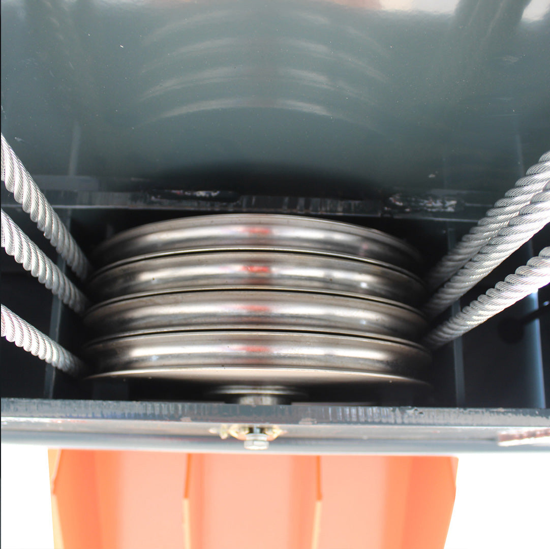 Stratus 4-Post 14k lbs Pneumatic Safety Lock Release Compact Car Lift SAE-414C