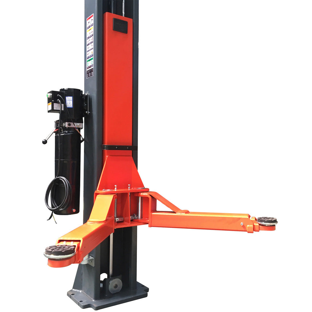 Stratus Clear Floor 12k lbs Single Point Manual Release 2-Post Lift SAE-C12X