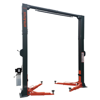 Stratus Floor Plate Open 9k lbs Single Point Manual Release 2-Post Car Lift SAE-C9P