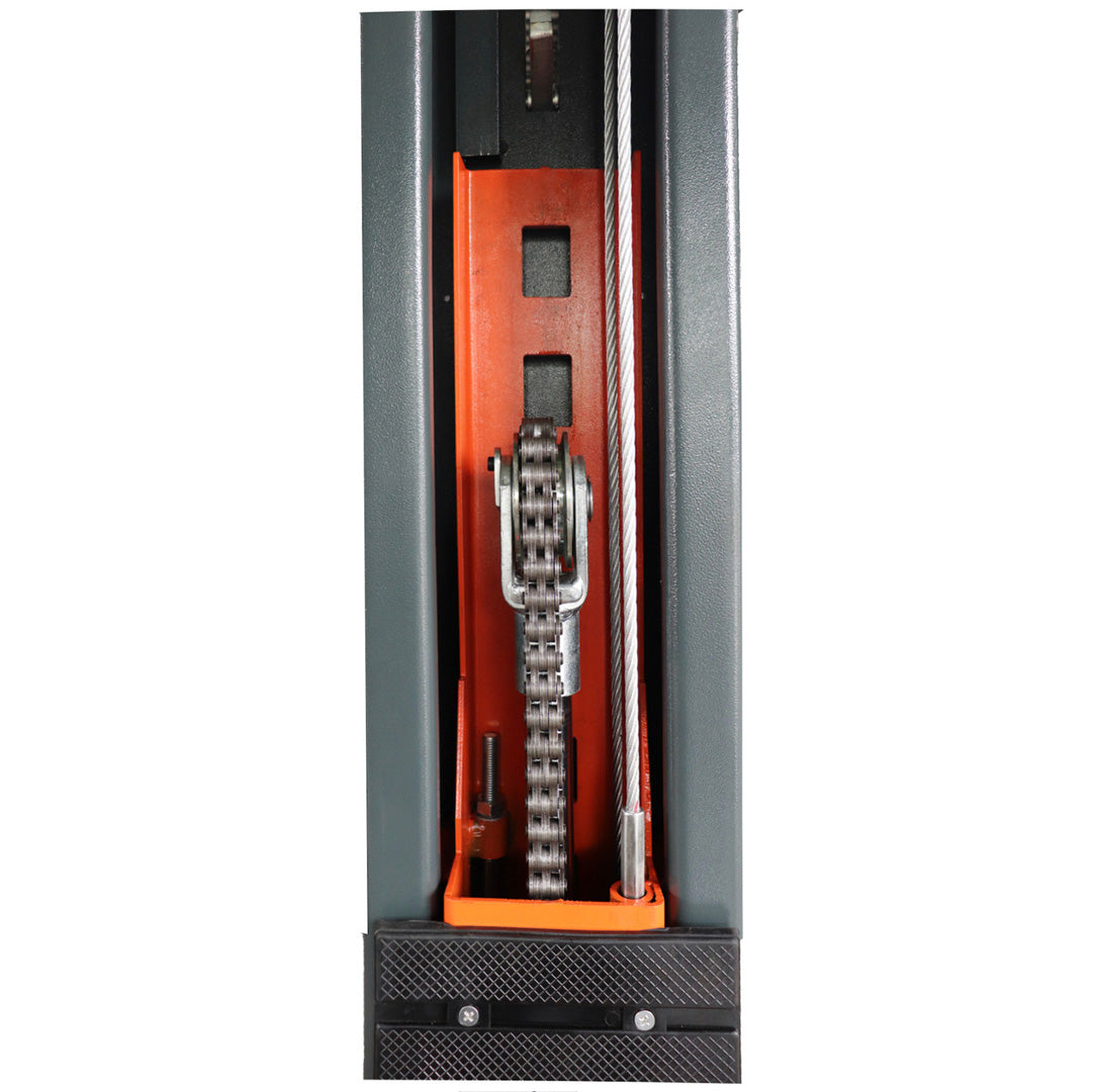 Stratus Floor Plate Open 10k lbs Single Point Manual Release 2-Post Car Lift SAE-F10P