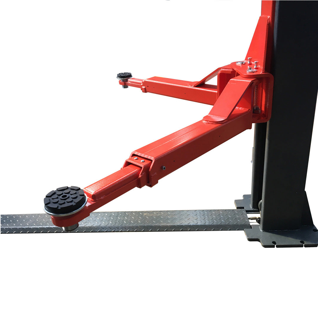 Stratus Extra Wide 12k lbs Single Point Manual Release 2-Post Lift SAE-F12X