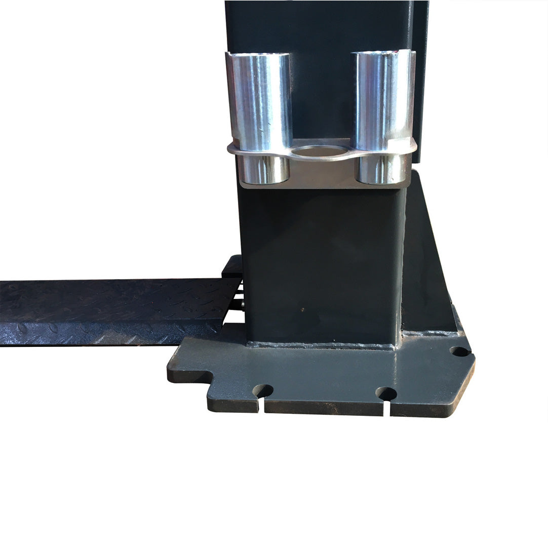 Stratus Extra Wide 12k lbs Single Point Manual Release 2-Post Lift SAE-F12X