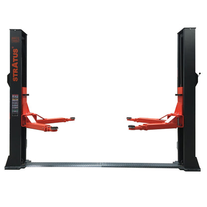 Stratus Extra Wide 14k lbs Single Point Manual Release 2-Post Lift SAE-F14X
