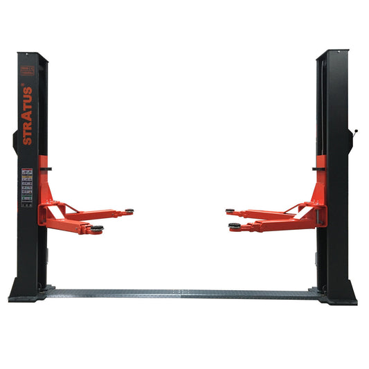 Stratus Extra Wide 14k lbs Single Point Manual Release 2-Post Lift SAE-F14X