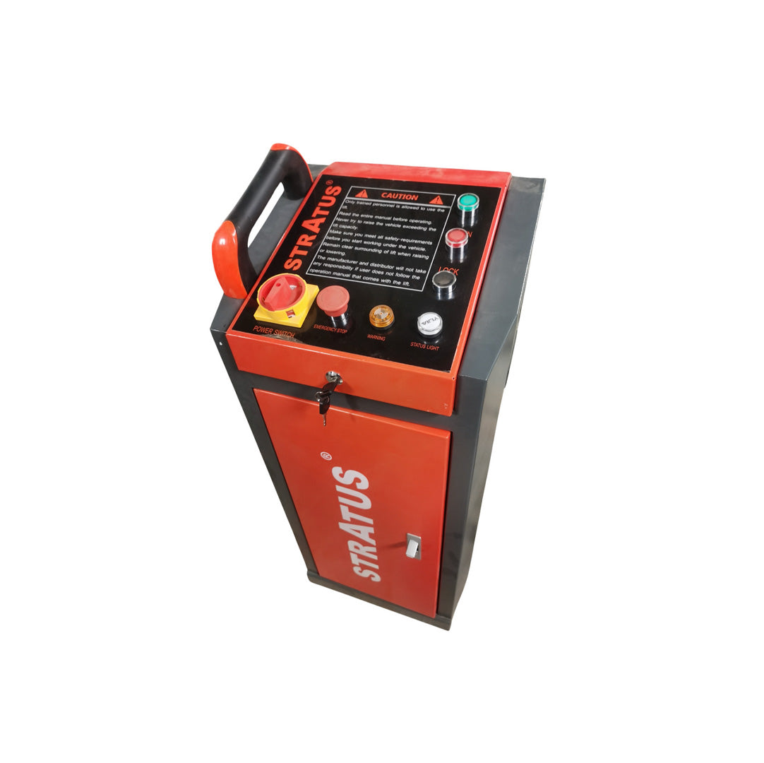 Stratus Extra Wide & Tall 10k lbs Scissor Car Lift, SAE-MS10000