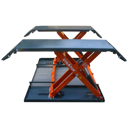 Stratus Extra Wide & Tall 9k lbs Commercal Scissor Lift, SAE-MS9000X