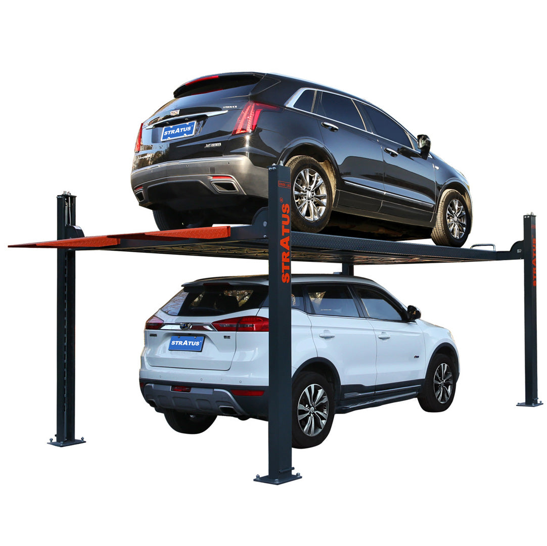 Stratus 4-Post 10k lbs Manual Release Car/Storage Lift SAE-P410
