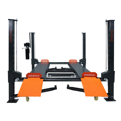 Stratus Steel Construction & Sleeve Containment 8k  lbs 4 Post Mobile Car Lift SAE-P48PC