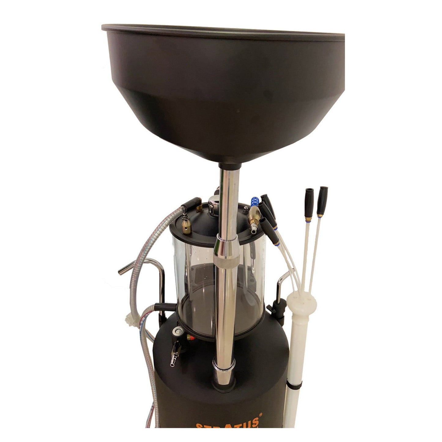 Stratus® Portable 21-Gallon Pneumatic Oil Drain Oil Extractor, SAE-OL21