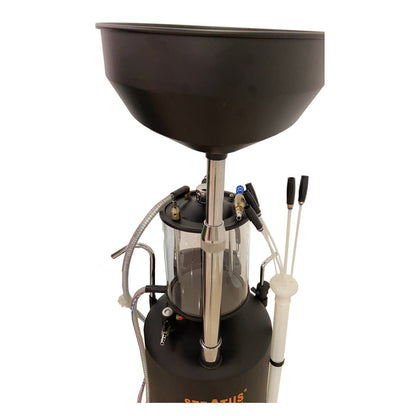 Stratus® Portable 21-Gallon Pneumatic Oil Drain Oil Extractor, SAE-OL21