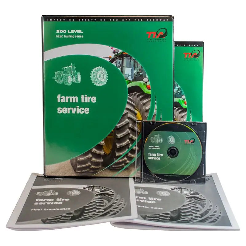 TIA 200 Lv Basic FarmTire Service Training Program (DVD)