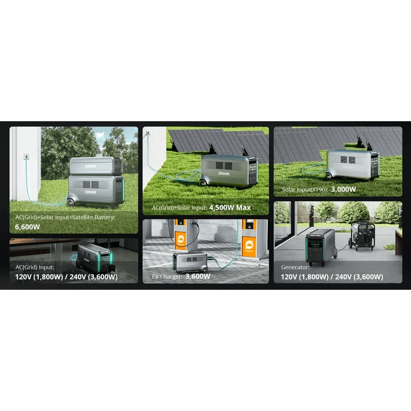 Zendure | ZDSBV6400 SuperBase V6400 Portable Power Station